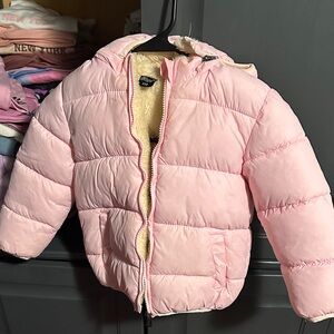 Light Pink Puffer Jacket